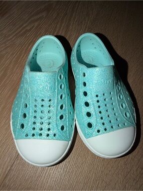 Native Shoes Kids Aqua Glitter Water Slip-Ons